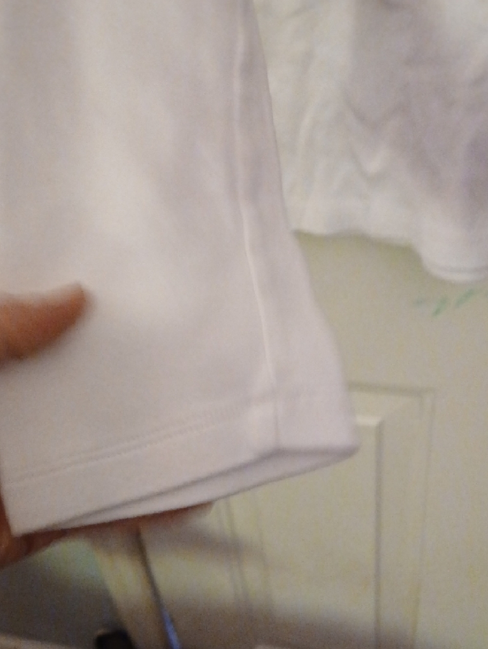 Karen Scott White Long Sleeve Mock Neck Tee Large - Picture 4 of 6